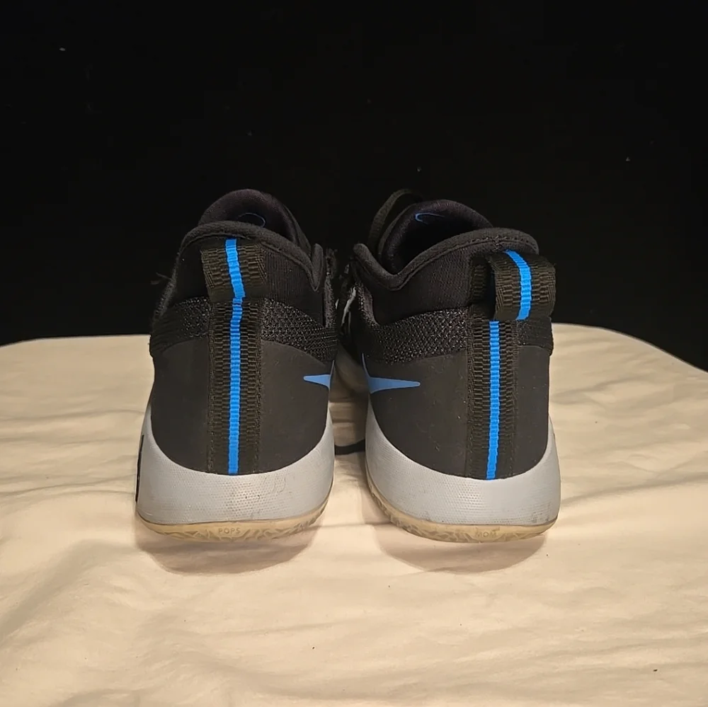 Nike PG 2.5 Photo Blue Black Gray Men's Basketball‎ shoes size 9.5 RARE